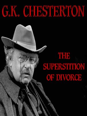 cover image of The Superstition of Divorce